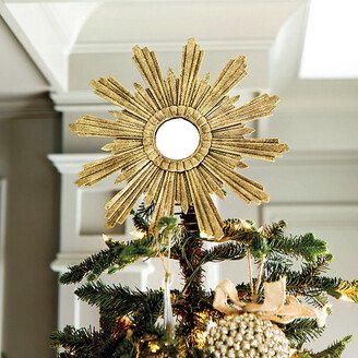 Venetian Tree Topper Burnished Gold