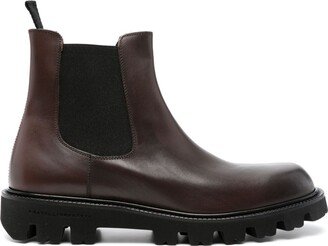 Ankle-Length Leather Chelsea Boots