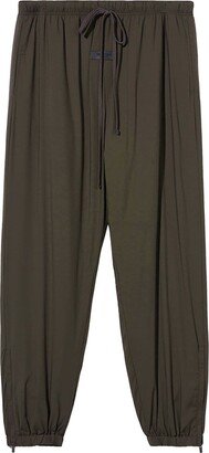 Tapered-Leg Drop Crotch Trousers