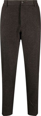 Logo-Patch Tapered Trousers-AL