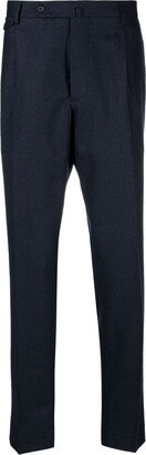 Virgin-Wool Tapered Trousers-AE