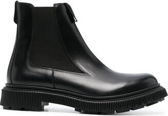 Black Type 188 Leather Chelsea Boots