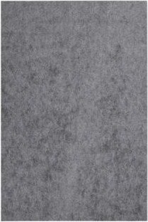 Dual Surface Thin Lock Gray Rug Pad