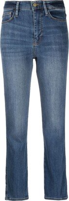 Le Sylvie Crop mid-rise skinny jeans