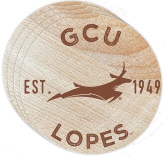 Grand Canyon University Lopes Wood Coaster Engraved 4-Pack