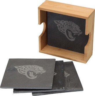 The Memory Company Jacksonville Jaguars Slate Square Coasters, 4-Pk.