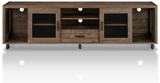 Klemson Reclaimed Oak Multi-Storage Tv Stand