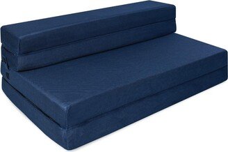 Milliard 4.5-inch Tri-Fold Twin XL Mattress Sofa Bed