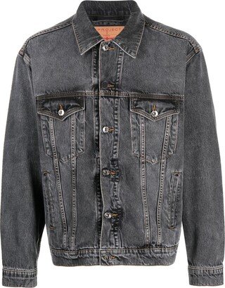 Wire denim jacket