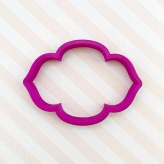 Fast Shipping Flourish Plaque Cookie Cutter By Brighton Cutters, Cutter