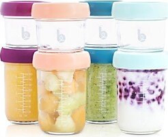 Babybowls Glass (x8) 4x 4oz + 4x 8oz