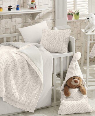 Nipperland Nature Premium 7 Piece Crib Bedding Set