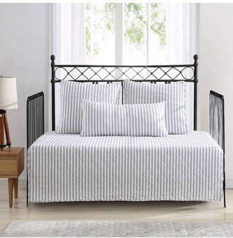 Stone Cottage Willow Way Ticking Stripe Of Cotton 4 Piece Daybed Cover Set
