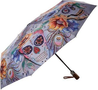 Auto Open and Close Umbrella - 3100 (Calaveras de Azucar) Umbrella