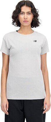 Relentless Heathertech T-Shirt (Athletic Grey) Women's Clothing