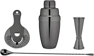 Warren Gunmetal Mixologist Barware Set