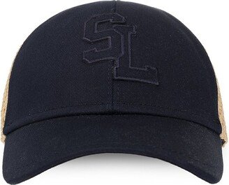 Logo Detailed Baseball Cap-AD