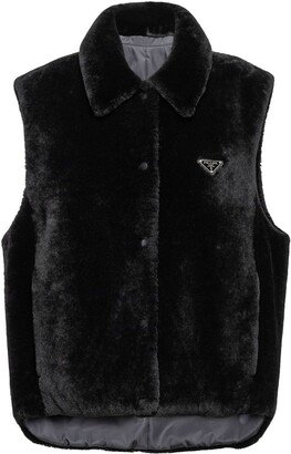 Reversible Shearling Gilet