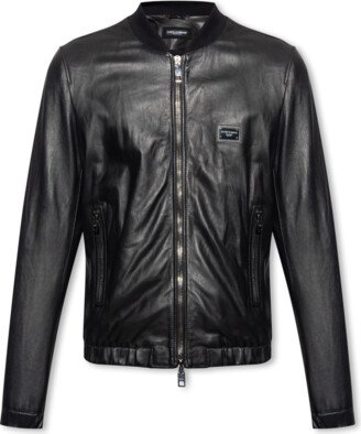 Leather Jacket - Black-AG