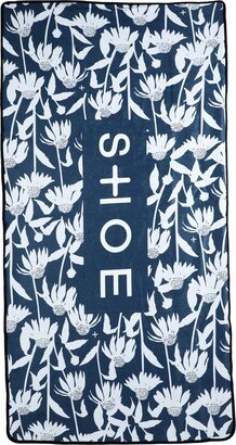 SHOE® Beach Towel Navy Blue