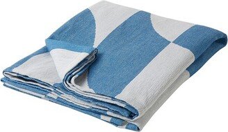 Checkered Cabana Jacquard Beach Towel