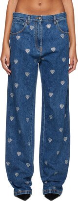 Blue Heart Jeans