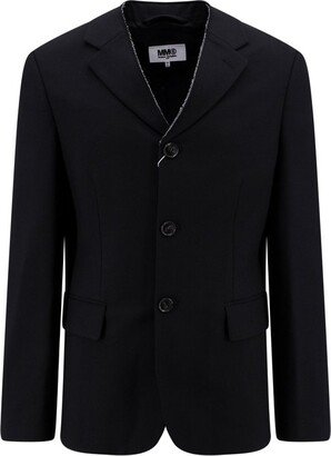 Single-Breasted Tailored Blazer-BM