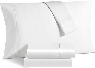 1000 Thread Count Solid Sateen 6 Pc. Sheet Set, King, Created for Macy's