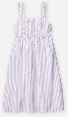 Petite Plume™ women's Charlotte nightgown in french ticking