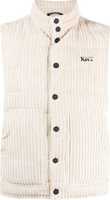 Corduroy Padded Gilet