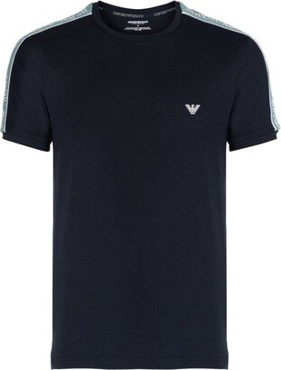 logo-trim cotton T-shirt