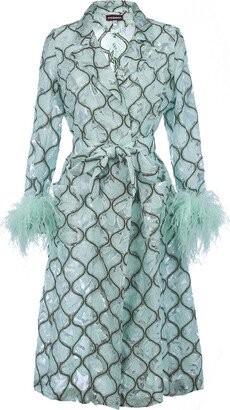 Andreeva Mint Lace Coat