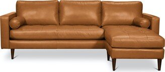 TRP Jensen Reversible Chaise Leather Sectional