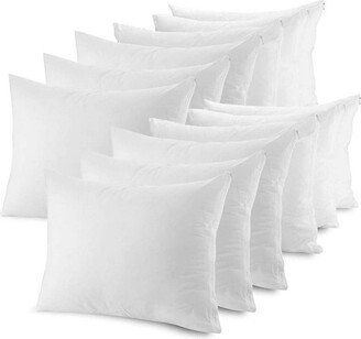 The Grand Breathable and Quiet Standard Pillow Protector with Zipper – (12 Pack)