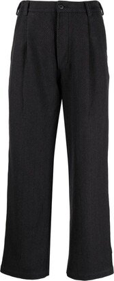 Loose Deck textured trousers