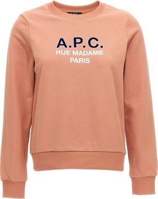 Logo Printed Crewneck Sweatshirt-AR