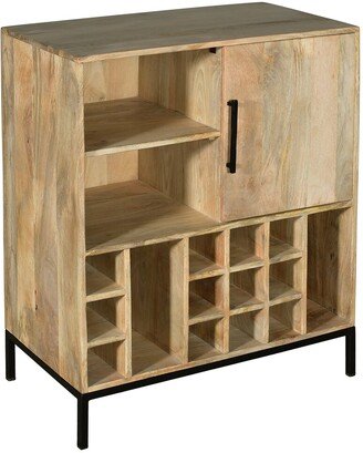 Coast To Coast One-Door Wine Cabinet