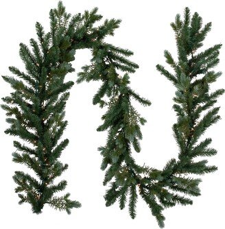 Northlight Pre-Lit Spruce Artificial Christmas Garland Clear Lights