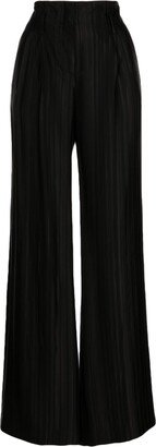 High-Waisted Pleated Trousers-AI