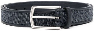 Woven Leather Belt-AF