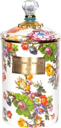 MacKenzie-Childs Large Floral Market Canister-AA