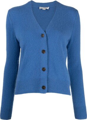 V-neck cashmere cardigan-AJ