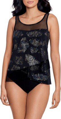 Iridium Mirage Underwire Tankini Top