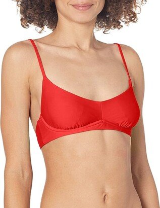 Women's Standard Smoothies Palmer Underwire Adjustable Bikini Top Swimsuit (True Red) Women's Swimwear