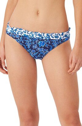 Woodblock Reversible Hipster Bikini Bottoms