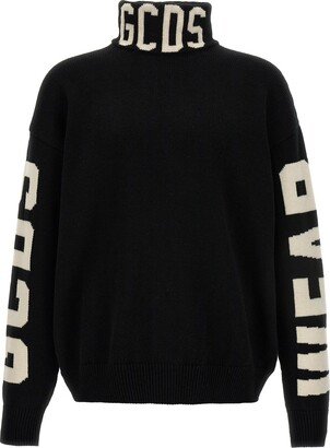 Jacquard Logo Sweater