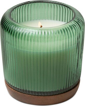 Firefly Gem Fluted Glass Tree Farm Candle, 10 oz.