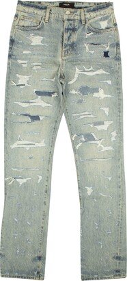 Blue Bruise Relaxed Denim Jeans