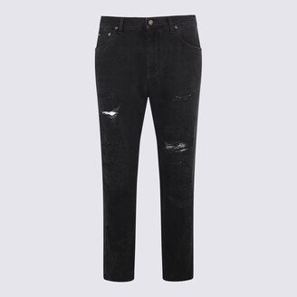 Black Cotton Jeans-AA