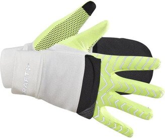 ADV Lumen Hybrid Glove - Ash White/Flumino